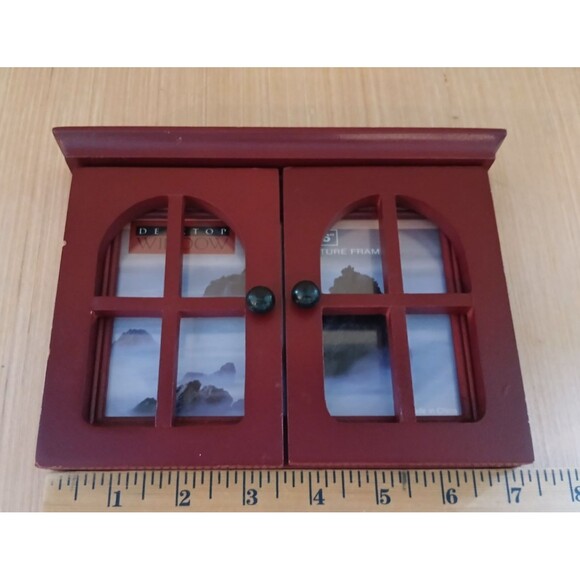 NEW Wooden Window Picture Frame Desktop Holds 4x6 Photos - Picture 8 of 13